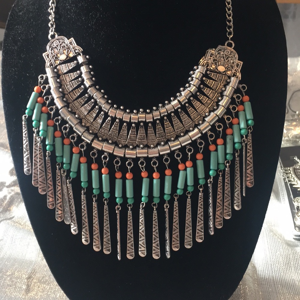 Moroccan tribal necklace - Picture 1 of 4